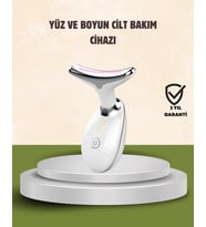 Cilt Yenileyici Şarjlı Güzellik Aleti – Pozitif/negatif İyon, Titreşimli Masaj Ve Kırmızı-mavi-yeşil
