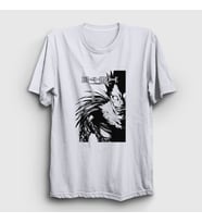 Presmono Unisex Beyaz Poster Anime Death Note T-Shirt 130051tt