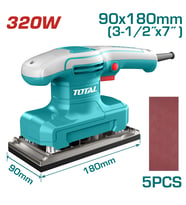 TOTAL TİTREŞİMLİ ZIMPARA TF1301836