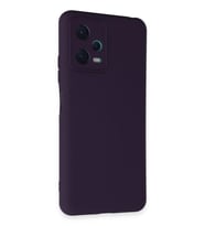 Durukar® Redmi Note 12 5G Kılıf Nano içi Kadife Silikon - Mor