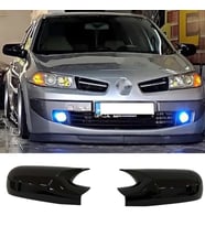 Renault Megane 2 Batman Yarasa Ayna Kapağı Piona Black ABS 2002-2009