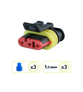 Superseal Erkek Soket 3 Pin Kablosuz