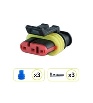 Superseal Erkek Soket 3 Pin Kablosuz