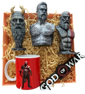 GOD OF WAR HEDİYE, DOĞUM GÜNÜ HEDİYESİ, SEVGİLİLER GÜNÜ HEDİYESİ, ANNELER GÜNÜ HEDİYESİ, BABALAR GÜNÜ HEDİYESİ, HEDİYE SETİ, TERMOS, KAHVE, KİTAP, PARFÜM