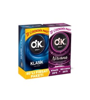 Nirvana 20li + Klasik 20li Prezervatif