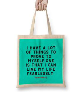 Oprah Winfrey Quotes - Entrepreneurs Motivation İinspiration Ssuccess Wwork Ggifts Bez Çanta Uzun Saplı