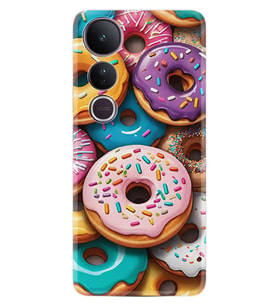 Vivo V50 Lite Kılıf Boutique Baskılı Resimli Donut Pcode -031