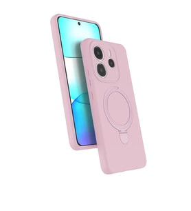 Note 14 4G Regal Magsafe Standlı Kapak - Açık Pembe