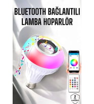 Lamba Led Hoparlör Dayanıklı Uzun Ömürlü Bluetooth Hoparlör