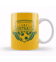 Australia Shield World Football Championship Kupa Bardak Porselen