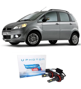 Fiat Idea Led Xenon Uzun Far Ampulü H1 Ultimate 9500 Lumens Yeni Seri Beyaz