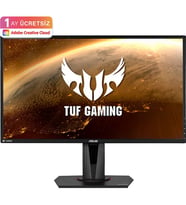 ASUS TUF 27¨ VG27AQZ 165Hz 1ms 2560x1440 2K HDMI DisplayPort FreeSync G-Sync Uyumlu ELMB HDR10 WQHD Yükseklik Ayarlı Gaming Monitör