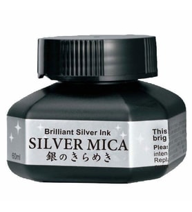 Zig Silver Mica Metalik Gümüş Mürekkep 60 ml. 