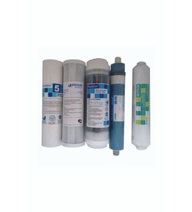 Nsf Onaylı Purefer Açık Kasa Su Arıtma Cihazlarına Uygun 5 Li Filtre Set Global Water Mebranlı