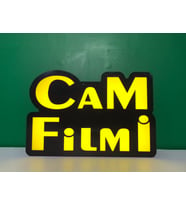 Oto Cam Filmi Yazılı Tabela 3D Led Neon Etkili Işıklı Tabela 30X45 CM Tek Taraflı