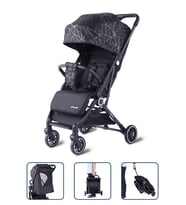 Baby Storch - Merlin Model Compact Bebek Arabası Kabin boy (Sarı-Siyah)