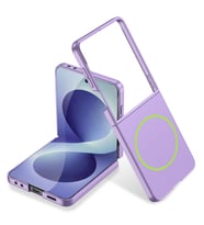 Galaxy Z Flip 8 Kılıf Wireless Şarj Özellikli Kıpta M-safe Kılıf