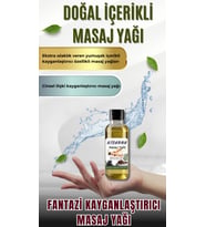 Vajinal Kuruluğa, Vajinal Akıntı Kokusuna Yardımcı Çikolatalı Kayganlaştırıcı Masaj Yağı Görev Kartları Hediye