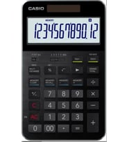 Casio S100X-BK-DJ Profesyonel 12 Hane Masa Üstü Hesap Makinesi