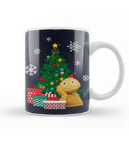 Zippy Around The Christmas Tree Rainbow Kupa Bardak Porselen