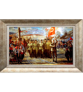 GÜMÜŞ ÇERÇEVELİ TABLO N1015