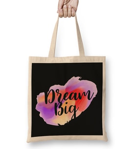 Dream Big Bez Çanta Uzun Saplı
