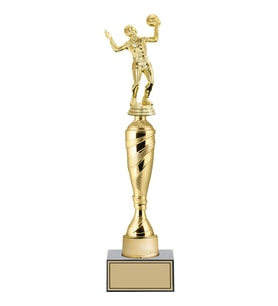 ODAK KUPA - Figürlü Kupalar - Voleybol Kadın Figürlü Kupalar FG-027 C - 40 cm
