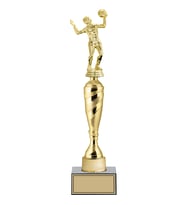 ODAK KUPA - Figürlü Kupalar - Voleybol Kadın Figürlü Kupalar FG-027 C - 40 cm