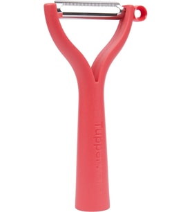 Tupperware D119 Evrensel Soyucu, Kırmızı Soyucu Kuşkonmaz, 14 Cm