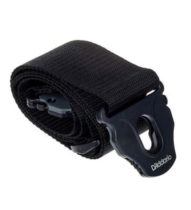 Planet Waves PWSPL200 Planet Lock Kilitli Gitar Askısı - Siyah (Profesyonel Aksesuar)  Patentli Döner Kilitleme Sistemi, Modifikasyon Gerektirmeden Mevcut Pinlere Uyum ve Ekstra Güvenlik