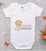 BK Kids Trakya Kızanı Tasarımlı Beyaz Bebek Body Zıbın-2