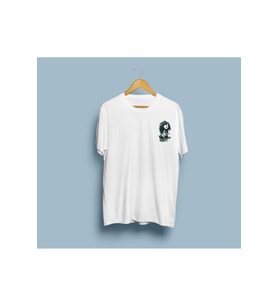 Oversize Kadın Portresi Baskılı Unisex T-shirt