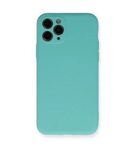 Apple İphone 11 Pro Kılıf Nano İçi Kadife Silikon - Turkuaz