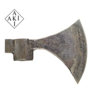 Aki Dövme Çelik Balta Oval Sap-20 cm-No 3-Sapsız (Siyah)