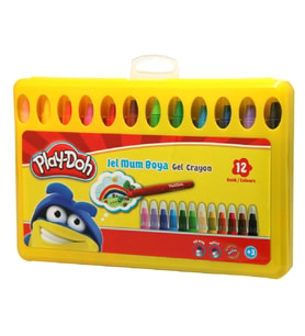 Play-Doh Jel Crayon 12 Renk PP Box