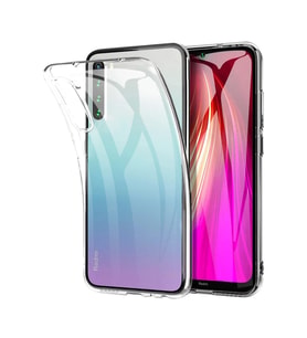 Newface Xiaomi Redmi Note 8 Kılıf Lüx Şeffaf Silikon