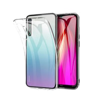 Newface Xiaomi Redmi Note 8 Kılıf Lüx Şeffaf Silikon