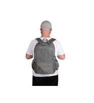 Bagacar 1094 Su Geçirmez İthal Krinkıl Kumaş Laptop Bölmeli Okul ve Günlük Sırt Çantası (Gri)