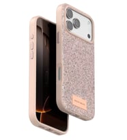 Iphone 17 Bright Simli Kapak - Pembe