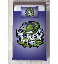 MEKTA HOME BEBEK VE ÇOCUK ODASI T-Rex Desenli Yatak Örtüsü