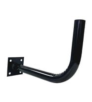 electroon 30cm L Anten Borusu 30mm Siyah