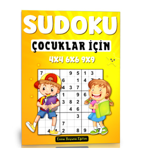 Çocuklar İçin Sudoku Kitabı (Sarı Serisi)