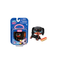 Littlest Pet Shop Minişler Tekli Paket S4 242-Dakhund Köpek