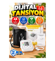 2 Kullanıcılı IHB Aritmi Tespitli Dijital Tansiyon Aleti – 99 Ölçüm Hafızası