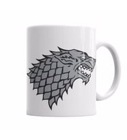 Casa Stark GOT Winter is Coming Kupa Bardak Porselen