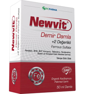 Newvit Demir Damla  50 Ml Damla