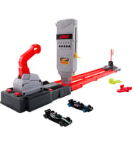 Hot Wheels Formula 1 Hızlı Başlangıç Oyuncak Araba Ve Pist Seti, 1:64 Ölçekli Ve Resmi Lisanslı 2 F1 (Çok Renkli)