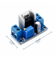LM317 Modül DC Lineer Regulatör 2A Voltaj Düşürücü