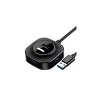 Qpen HUB06 Tak Çalıştır 4 Adet Usb 2.0 Çıkışlı Usb Çoklayıcı (Siyah)