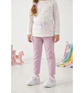 Kinetix 102067247 P Vatros P 6FX Patik Kız Çocuk Klasik Sneaker Beyaz - Pembe